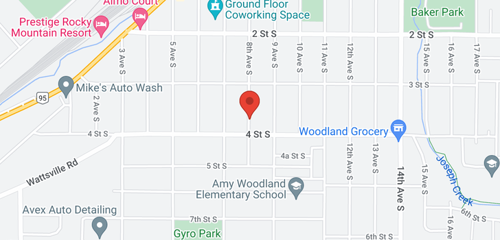 map of 324 8TH Avenue S